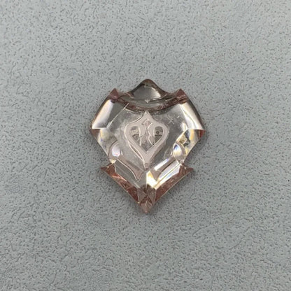 FF14 Job Crystal Keychain - Transparent Anime Cosplay Charms for Sage, Reaper, Dark Knight & More