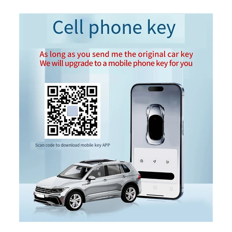KD PhoneAsKey Bluetooth Digital Car Key System – Keyless Entry & Smart Remote Access for KD Smart Key Compatible Vehicles