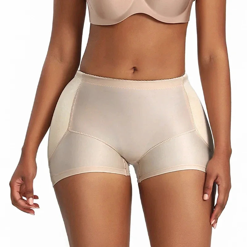 Women’s Butt Lifter Panties — Seamless Padded Hip Enhancer Shapewear, Booty Lift Shorts & Corset Underwear