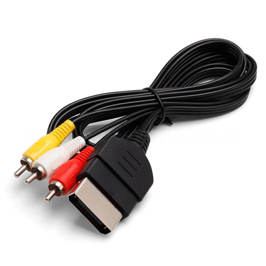 RCA Cable for Xbox Game Console - AV Audio Video Extension Cable for Xbox Controller, DVD, CD & Monitor