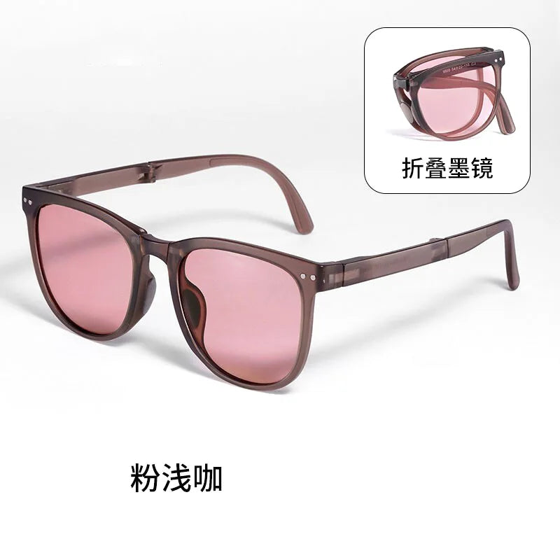 Folding UV Protection Sunglasses – Portable Ultra-Light Unisex Sun Protection Eyewear for Men & Women