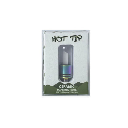 14mm Hot Knife Tip Ceramic Heating Tool – 510 Thread Preheat Cutting Tip with Light (1–5 Piece Set)