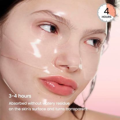 BIODANCE Bio-Collagen Deep Hydrating Gel Mask – Night Moisturizing Face Mask for Pore Care & Skin Elasticity (4 Pcs Box)