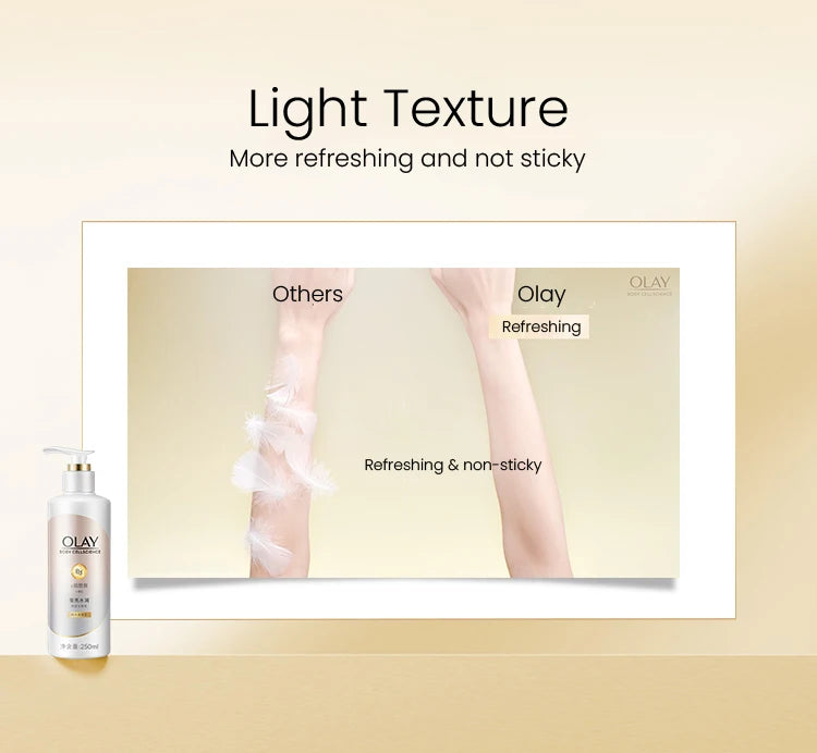 OLAY Body Lotion B3+ Niacinamide – Nourishing, Hydrating, Firming & Brightening Body Cream, Olay Body Cellscience