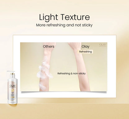 OLAY Body Lotion B3+ Niacinamide – Nourishing, Hydrating, Firming & Brightening Body Cream, Olay Body Cellscience