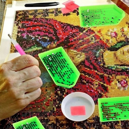 5D Originality Diamond Painting Accessories Kit - DIY Cross Stitch Craft Tool for Art Embroidery, Includes Diamond Painting Tools