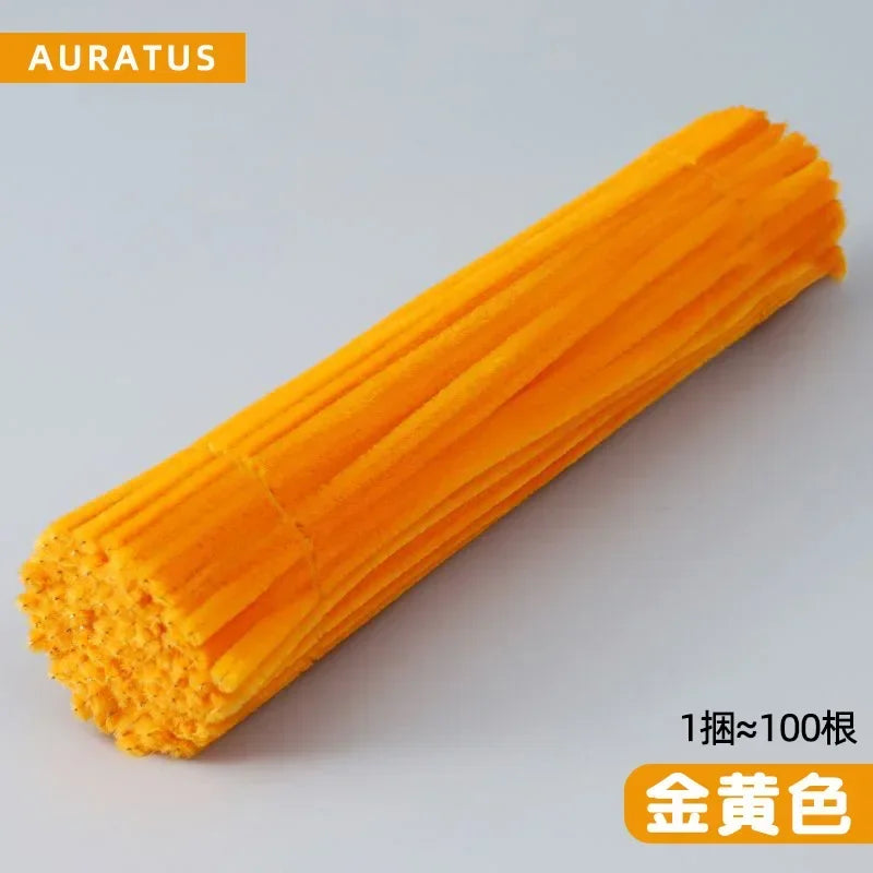 100/50PCS Chenille Stems Bulk – 22 Colors Pipe Cleaners for Kids’ Crafts, DIY Art Projects & Decorations (6mm x 12in)