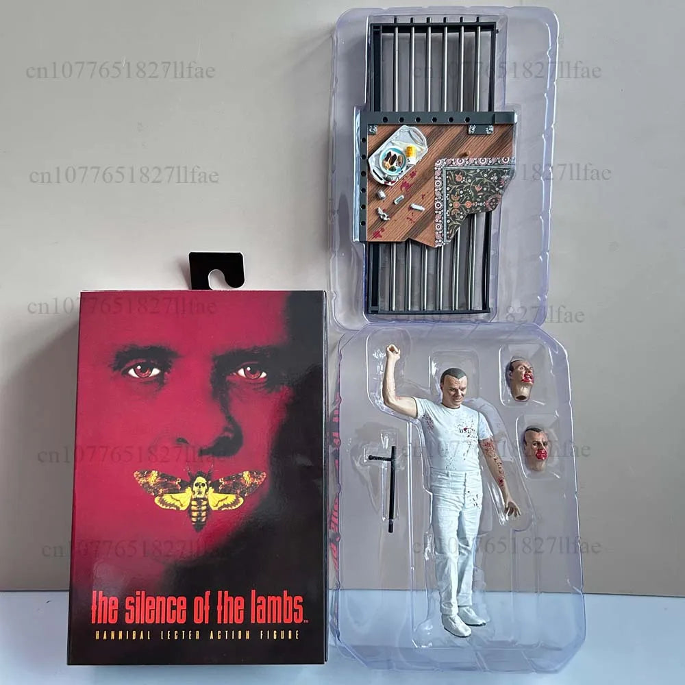 NECA Hannibal Lecter Action Figure – Silence of the Lambs Jailbreak Movable Collectible Toy