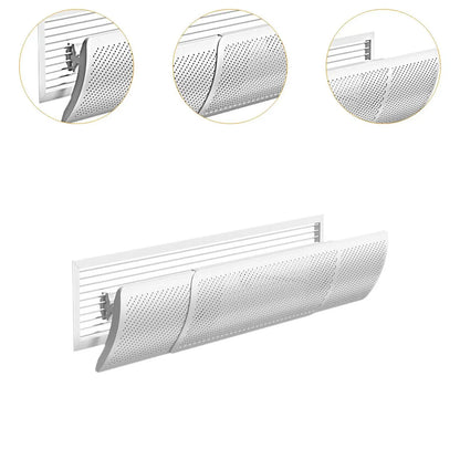 Retractable Air Conditioner Deflector – Adjustable Wind Baffle for AC Outlets, Ideal for Home, Office, Bedroom & Nursery
