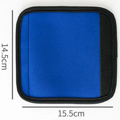 Neoprene Luggage Handle Wrap - Comfortable Grip Identifier and Protective Cover for Suitcase and Stroller