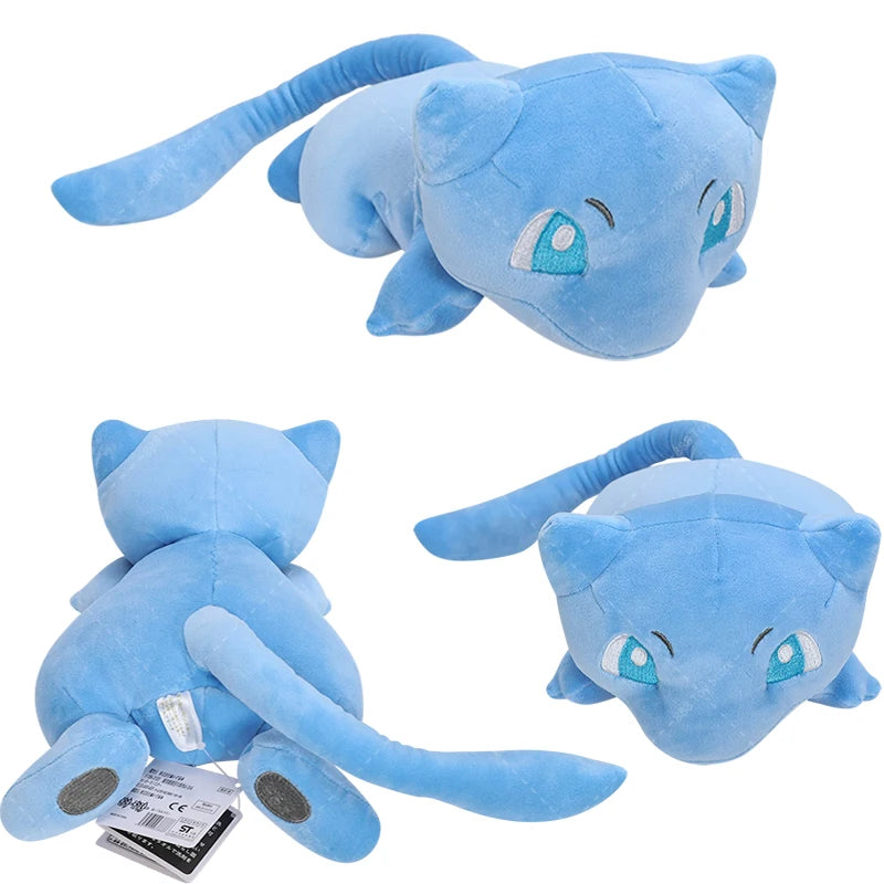 Pokemon Shiny Mew Plush Pillow – Soft Stuffed Anime Cushion Toy for Kids, Fun Birthday Gift for Boys & Girls