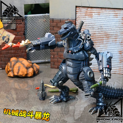 Spot Godzilla & Mecha Godzilla Action Figures – Fully Articulated Anime Model Toys for Kids Collectible Gift