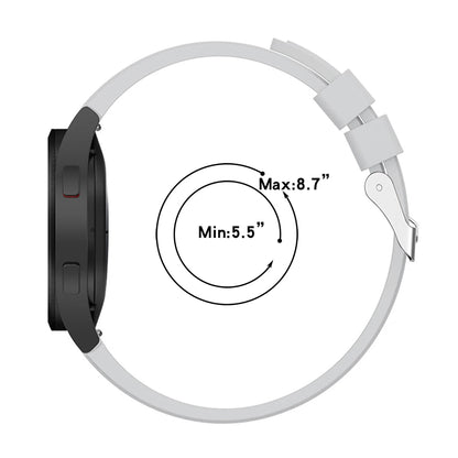 Samsung Galaxy Watch 4/5/6/7 TPU Protective Case - All-Around Cover with Sport Band for Galaxy Watch 6 Classic 43/47mm
