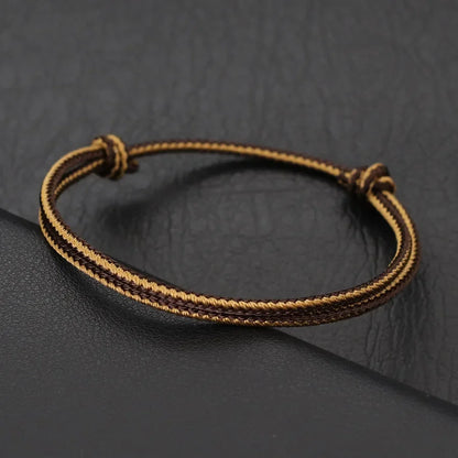 Minimalist Handmade Ethnic Bracelet – Unisex High-Quality Rope Pulseria, Perfect Gift for Family & Friends