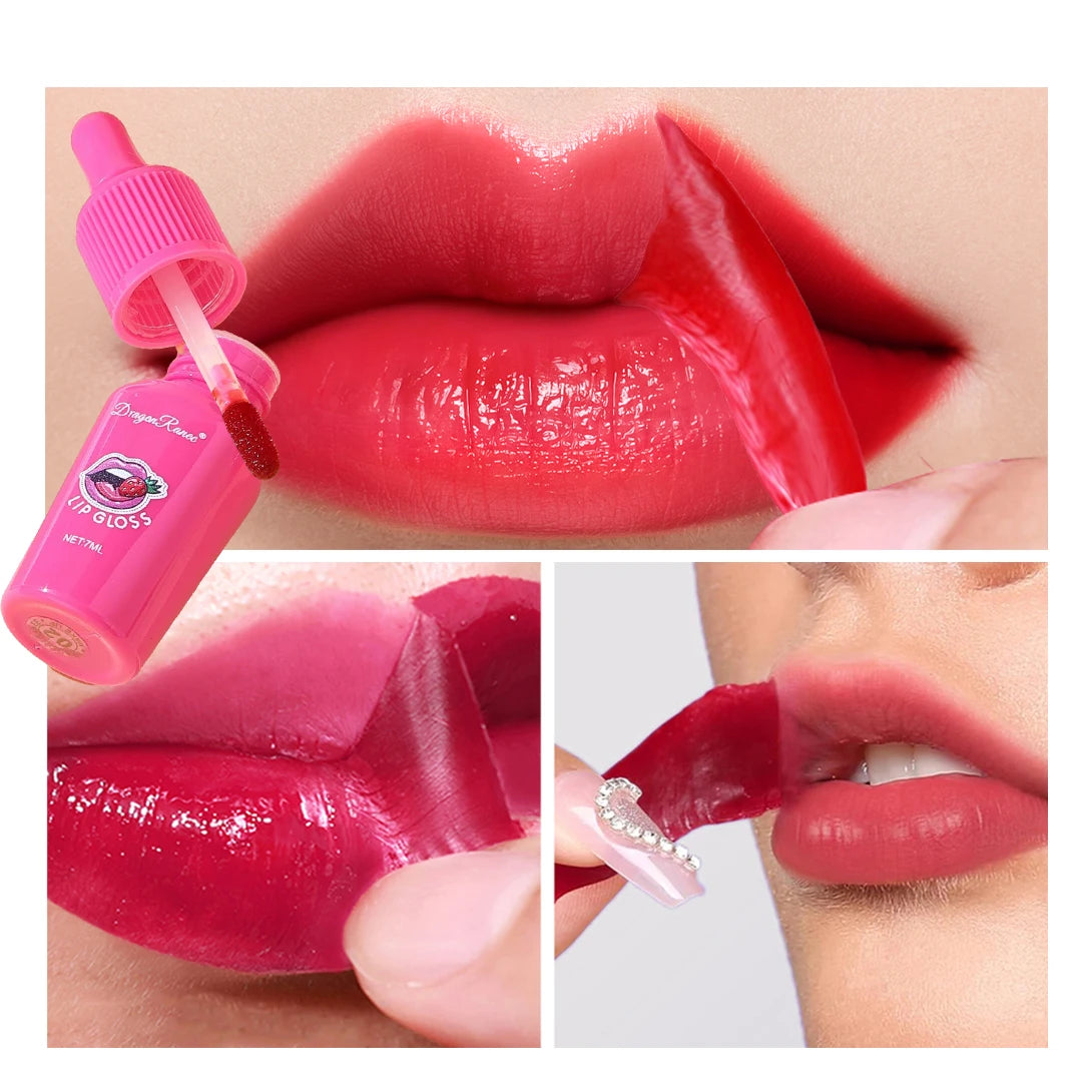 Peel-Off Lip Gloss - Velvet Matte Moisturizing Waterproof Long-Lasting Non-Fading Lip Color for Everyday Wear