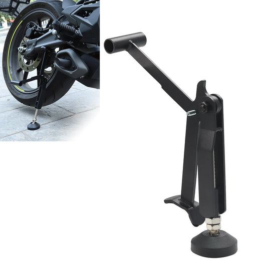 Energy-Saving Foldable Swingarm Lift – Portable Dirt Bike Wheel Support & Motorcycle Side Stand Paddock