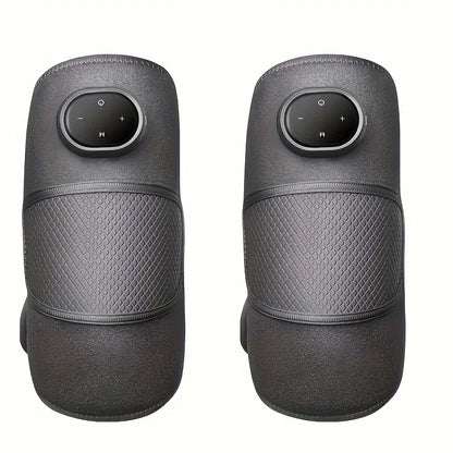 Heated Knee Massager - 3-in-1 Vibrating Heating Wrap for Knee, Elbow and Shoulder Relaxation