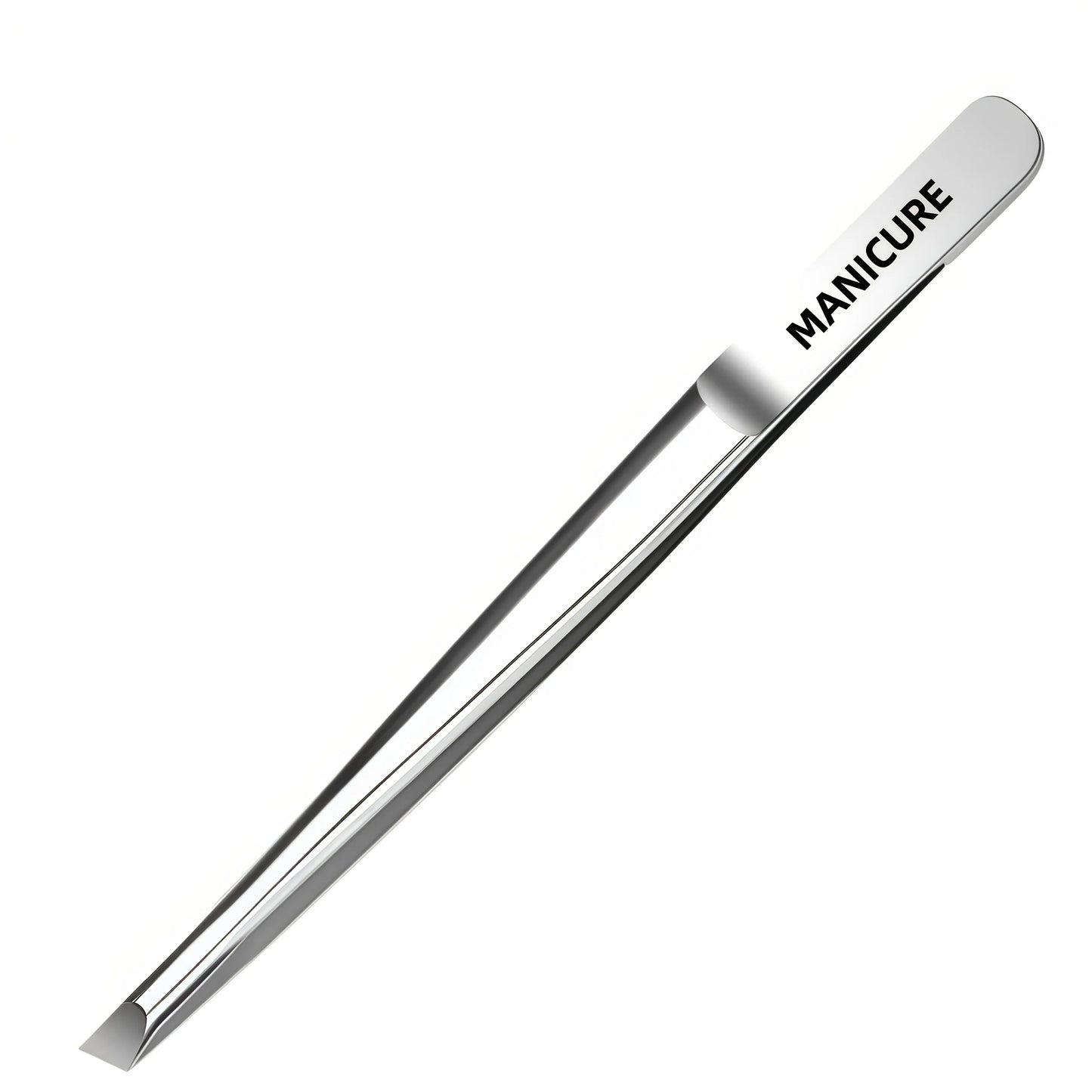 Stainless Steel Tweezers Tool - Precision Eyebrow Eyelash Applicator for Beard & Mustache Grooming