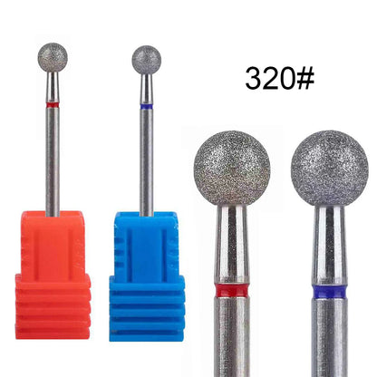 1/2/4Pcs Diamond Nail Drill Bit Set - Rotary Electric Milling Cutters for Manicure, Pedicure, Cuticle & Nail Tools Accessories