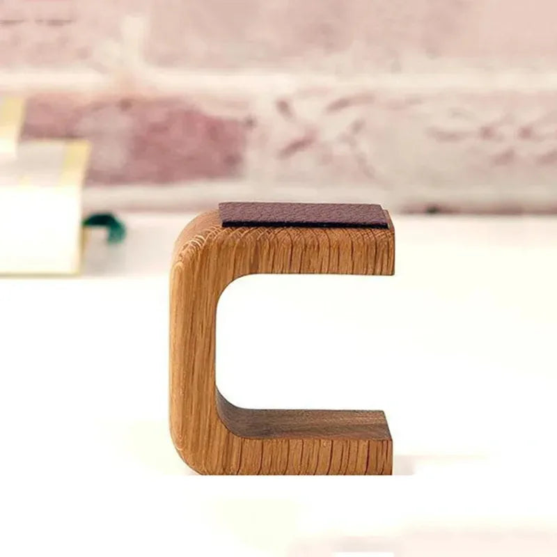 Wooden Watch Holder Stand - Solid Wood Jewelry Organizer Display for Watches Bracelets & Rings
