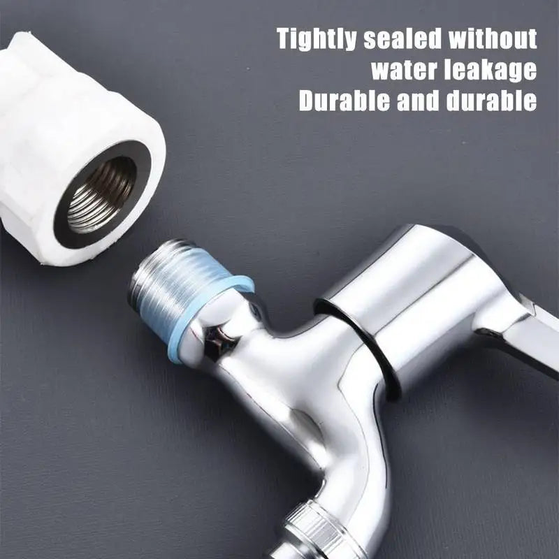 Leak-Proof Faucet Sealing Gasket - Heavy-Duty Hose Seal Prevents Dripping - Silicone Plumbing Fixture Fix