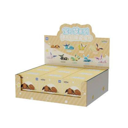 Genuine Pokémon Eevee Sleeping Pose Blind Box – Fantasy Beast Mystery Anime Figure, Cute Lucky Doll Toy & Collectible Gift Decoration