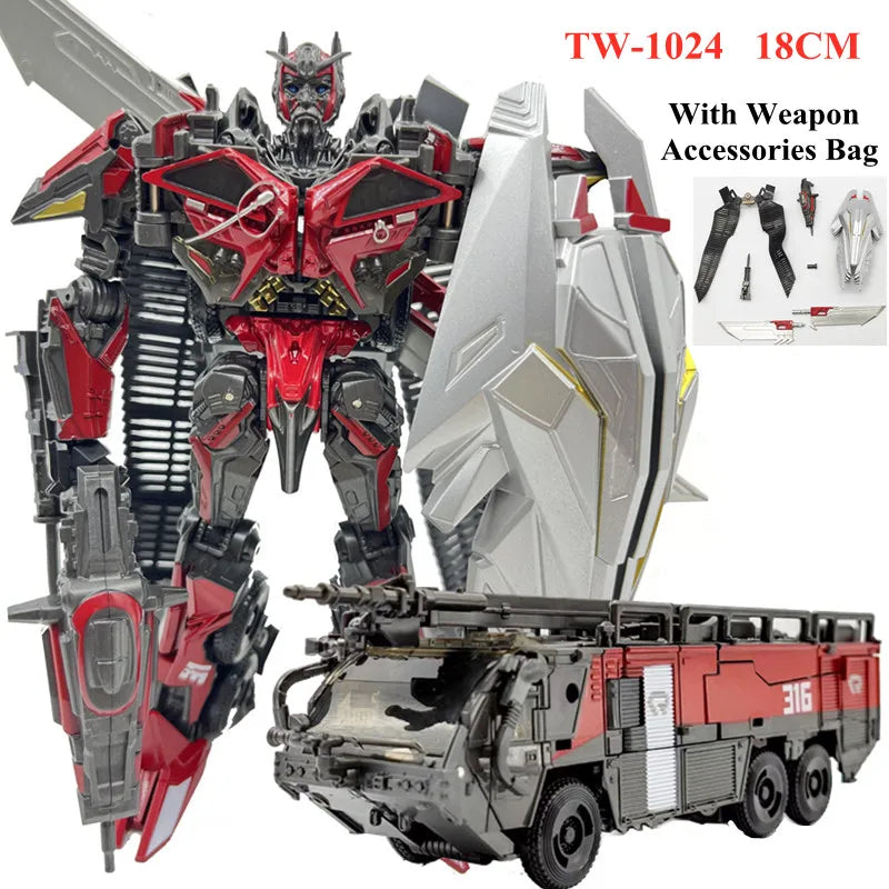 BAIWEI AOYI 16CM Transformation Robot Toy – G1 SS49 Action Figure Car & Tank Model, Deformation Collectible TW-1025