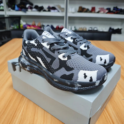 Men’s Camouflage Running Shoes – Breathable Lightweight Sports Sneakers for Jogging, Hiking & Fitness Training