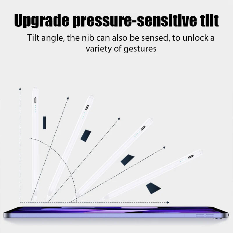 2024 iPad Stylus Pencil with Palm Rejection for iPad Air, Pro M2/M4, Mini & 9th/10th Gen Models