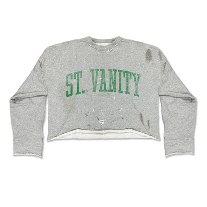 Y2K Alligator Grey T-Shirt Set - Vintage Letter Print Long Sleeve Top and Casual Shorts for Men & Women