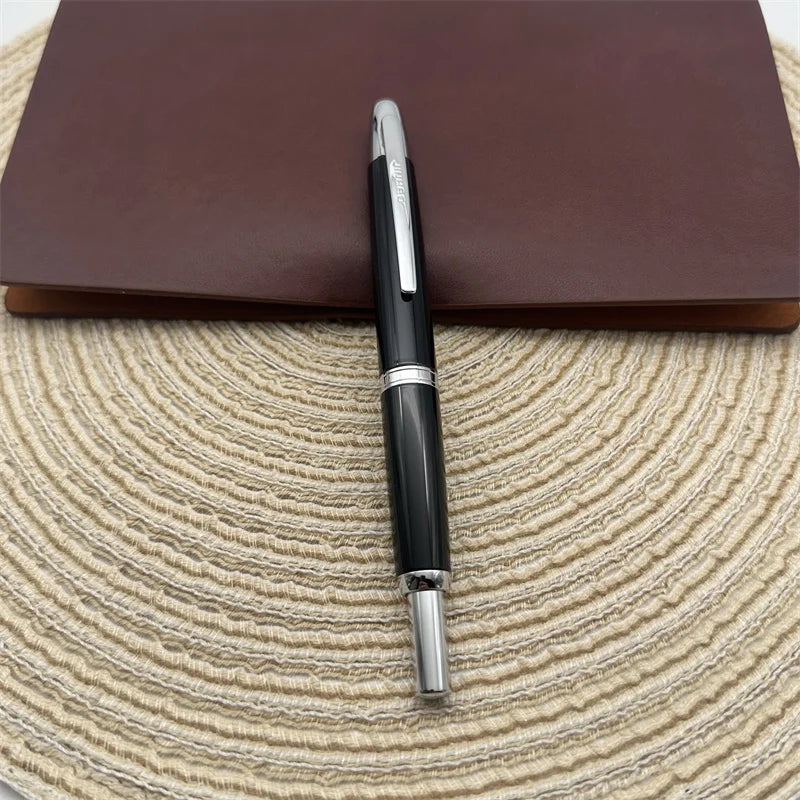 Jinhao 10 Limited Edition Gradient Fountain Pen — Retractable Press, EF/F Nib with Ink Converter, Writing Gift Pen