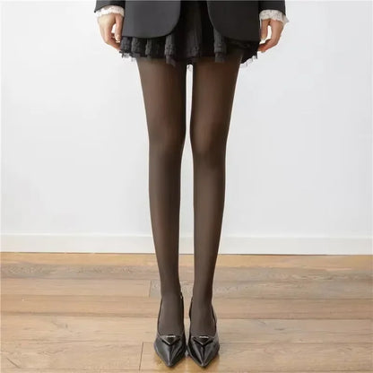 Red Women’s Tights - Super Elastic Plus Size Pantyhose Stockings for Y2K & Everyday Wear