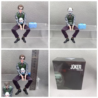 Joker Heath Ledger Action Figure - Portable Wild Mask Car Roof Decoration Statue Model Collectible Gift