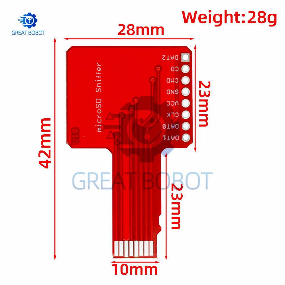 1-3PCS Micro SD TF Card SPI Adapter Module - Storage Interface Board for Arduino DIY Electronics Projects