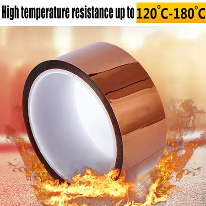 5-40mm Kapton Polyimide Adhesive Tape – Heat Insulating Tape for Board Protection & Electrical Applications