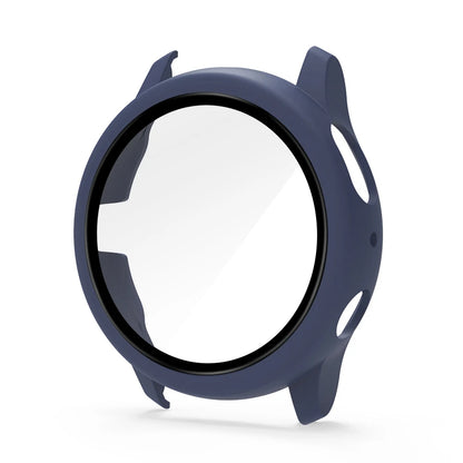 Samsung Galaxy Watch Active 2 Protective Case - Full Coverage Bumper with Tempered Glass Screen Protector for 40mm & 44mm