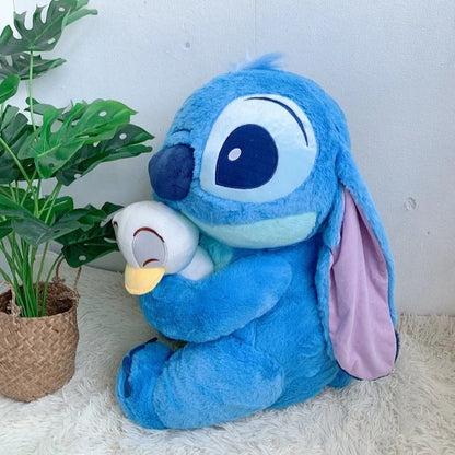 Disney 30cm Lilo & Stitch Plush Toys – Cute Anime Plushies & Donald Duck Stuffed Ornaments for Kids Christmas Gift