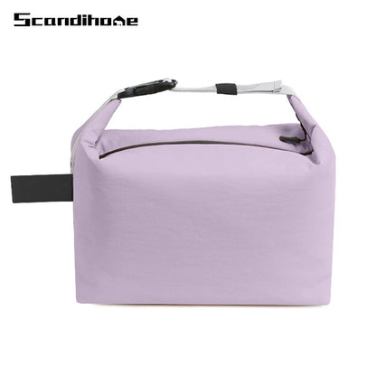 Insulated Lunch Bag — Aluminum Foil Bento Meal Pack with Ice Pack, Portable Food Storage for Picnic & Dinner
