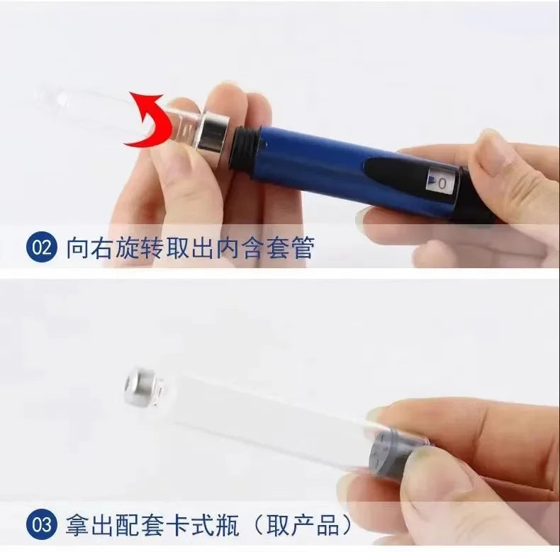 Magic Pen Wrinkle Care – Facial Wrinkle Remover with Three-Line Lifting & Tear Trough Filling, Sterile Cartridge