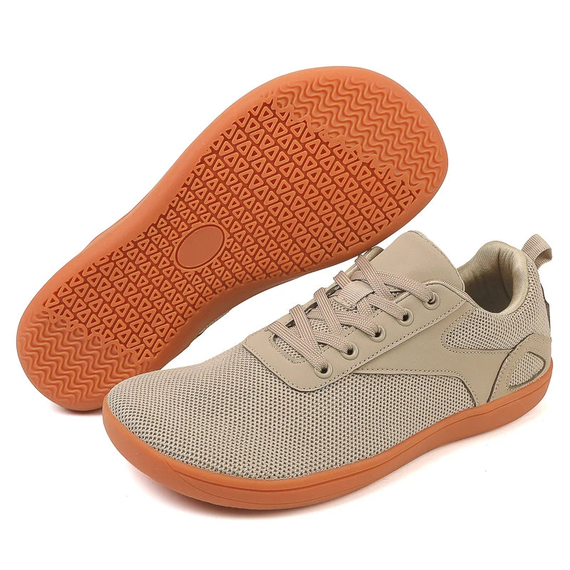 Men’s Minimalist Barefoot Walking Shoes – Breathable Wide Sports Sneakers for Gym, Office & Leisure