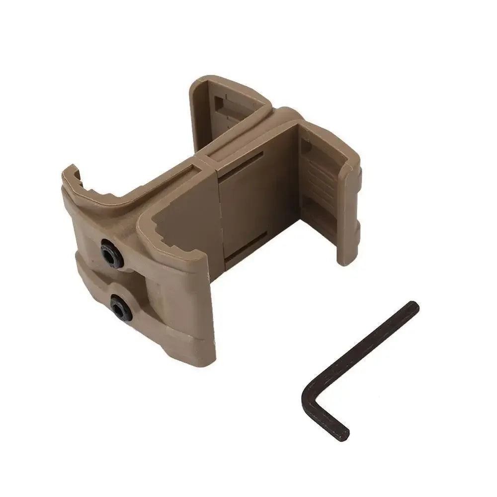 Universal Dual Parallel Rifle Magazine Clip — AK, AR15, M4 Speed Loader Accessory