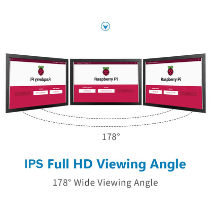7 Inch Mini TFT Monitor – 1024x600 High-Resolution LCD Screen with HD/VGA/AV Input for Laptop & Home Security Camera