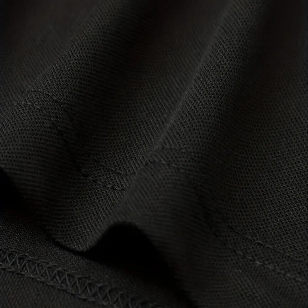 Men’s Summer Casual Polo Shirt - Breathable Solid Color Short Sleeve T-Shirt for Comfortable Everyday Wear