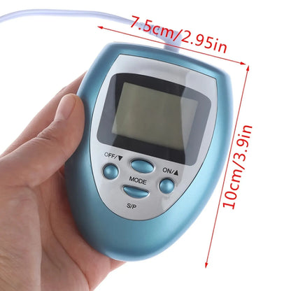 Micro Current Body Electric Massager: 8 Modes Multi-Function Massager with LED Display - Meridian Massage for Full Body Relief