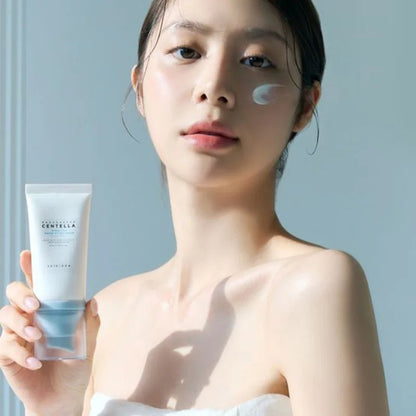 Original Korean Sunscreen – Hyaluronic Waterproof Sunblock with Madagascar Plant Essence for Sensitive Skin, Long-Lasting Protection