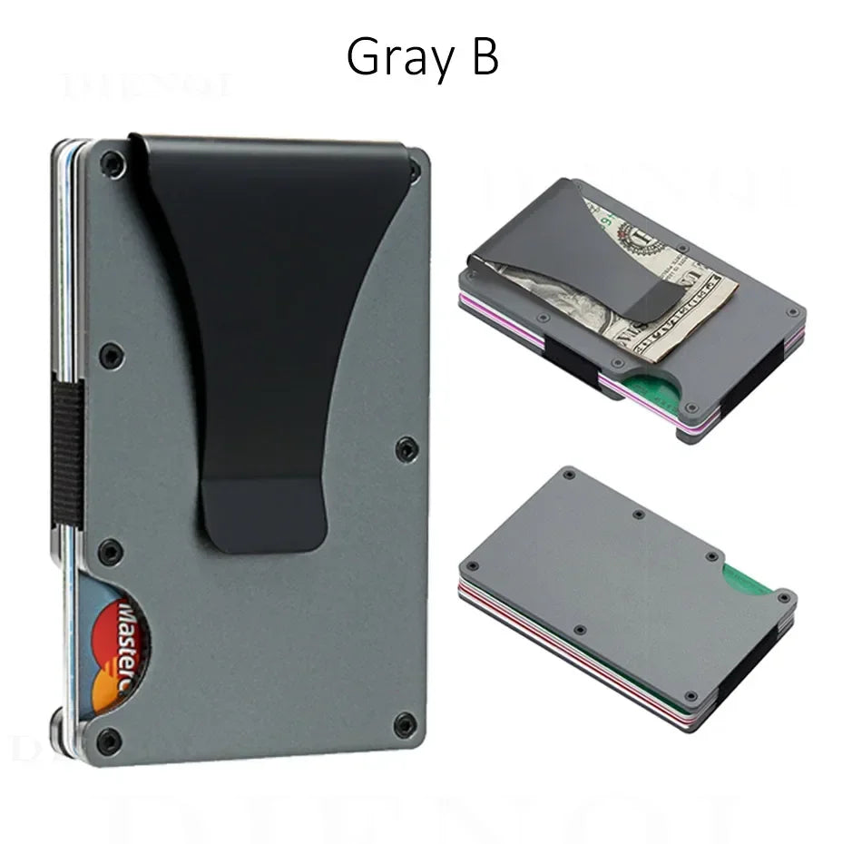 Carbon Fiber Minimalist Slim Wallet for Men – RFID-Blocking Credit Card Holder & Cashback Cardholder Case