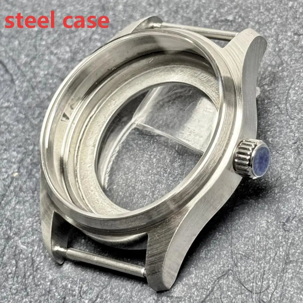 T2 Titanium & Steel Diving Watch Case - 20BAR Waterproof NH34 NH35 NH38 NH70 Watch Parts