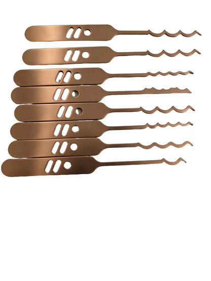15Pcs Locksmith Tool Kit - Car Lock Pick Set and Door Opening Repair Tools for Professional Use