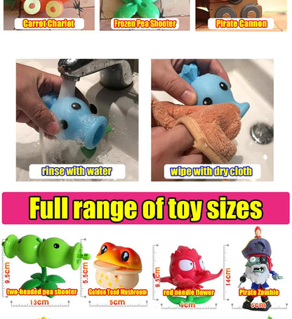 Plants vs Zombies PVZ Pea Shooter Boss Action Figure – Dave Allstar Toy Doll for Kids Gift