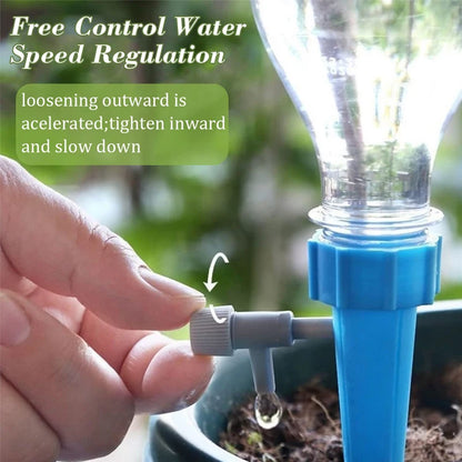 Adjustable Automatic Drip Irrigation System - Self-Watering Spike for Flowers and Plants, Ideal for Greenhouse and Garden Use